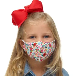 Child-Size Flower Face Mask