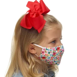 Child-Size Flower Face Mask