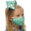 Child-Size Spring Green Frog Face Mask
