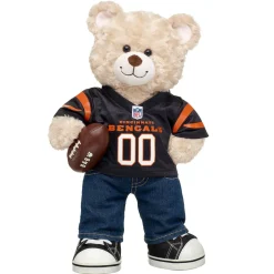 Cincinnati Bengals Happy Hugs Teddy Bear Football Gift Set