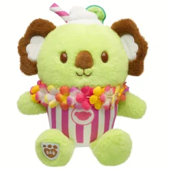 Coconut Lime Koala Slushie Plushie with Lei Necklace