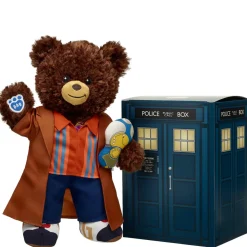 Doctor Who Teddy Bear Fifteenth Doctor Gift Set with TARDIS Gift Box