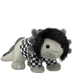 Emo Axolotl Stuffed Animal Check Hoodie Gift Set