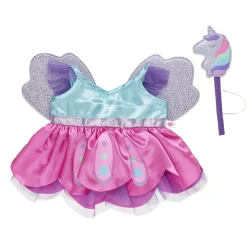 Fairy Dress with Wings and Unicorn Wand