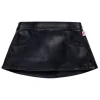 Faux Leather Skirt