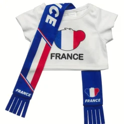 France Scarf and T-Shirt Set