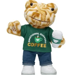 Frappe Frog Stuffed Animal Emotional Support Gift Set