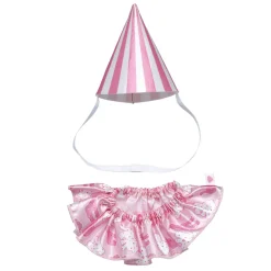 Frosted Animal Cookie Hat and Collar Set