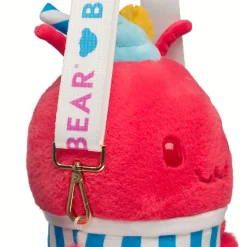 Fruit Punch Lobster Slushie Plushie with Carrying Strap