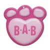 Fuchsia Paw Brush