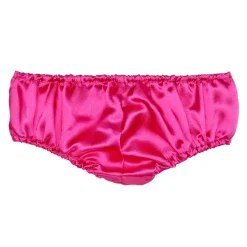 Fuchsia Satin Panties