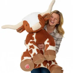 Giant Longhorn Cow Stuffed Animal