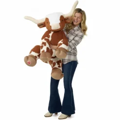 Giant Longhorn Cow Stuffed Animal