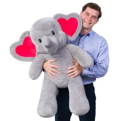 Giant Love You Tons Elephant Stuffed Animal
