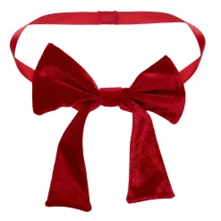 Giant Red Velvet Gifting Bow