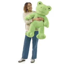 Giant Spring Green Frog Stuffed Animal