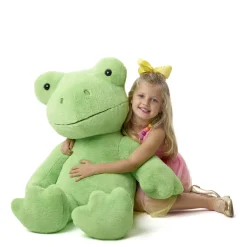 Giant Spring Green Frog Stuffed Animal