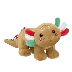 Gingerbread Axolotl Stuffed Animal