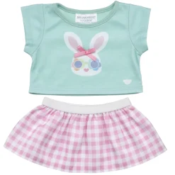 Gingham Bunny Easter Outfit 2 pc.