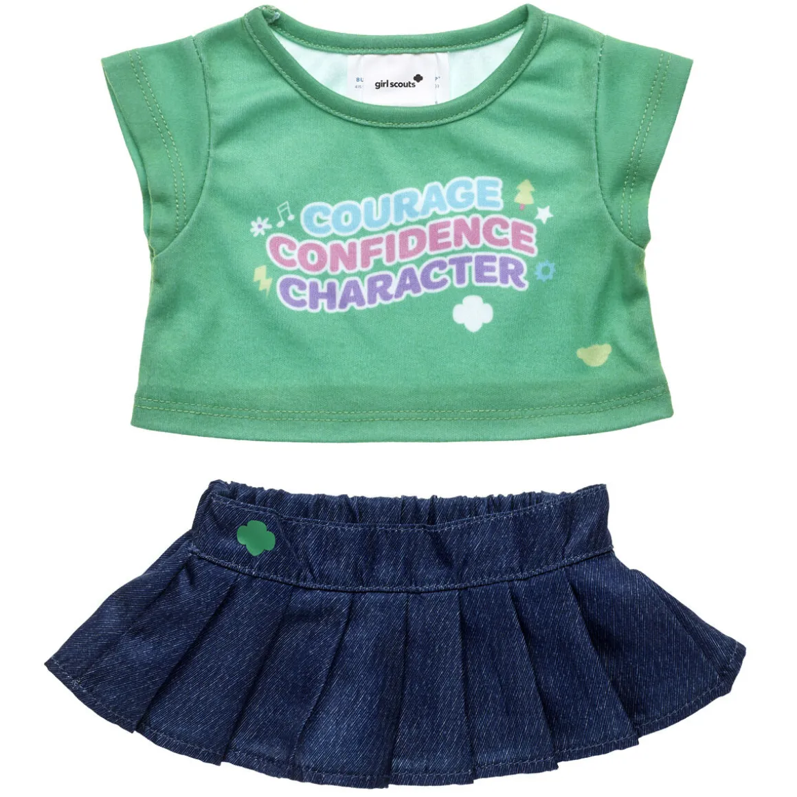 Girl Scout Denim Skirt Set