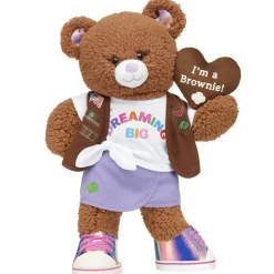 Girl Scout "I'm a Brownie" Heart Wristie