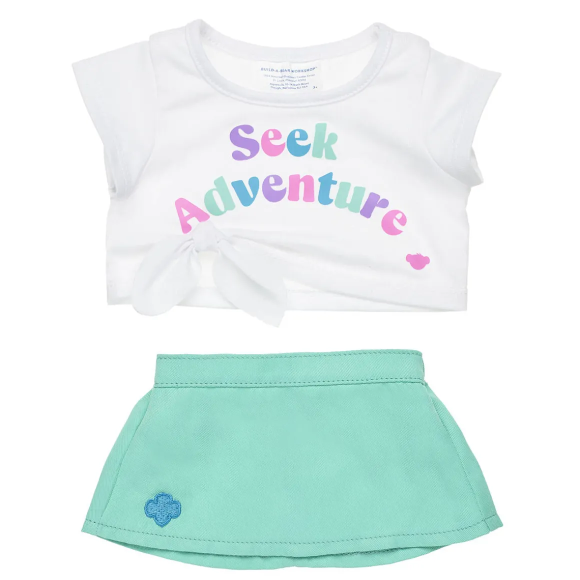 Girl Scout "Seek Adventure" Skirt Set