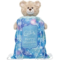 "Glisten and the Merry Mission" Toy Bear Carrier