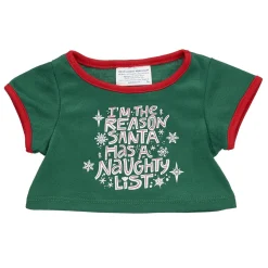 "Glisten and the Merry Mission" Naughty List T-Shirt