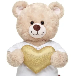 Gold Heart Wristie