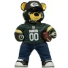 Green Bay Packers™ Football Teddy Bear Fan Hat and Football Gift Set