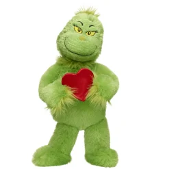 Grinch Plush- Includes Extra Large Heart!