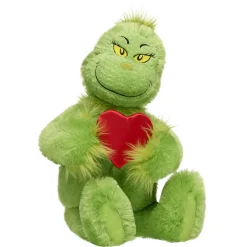 Grinch Plush- Includes Extra Large Heart!