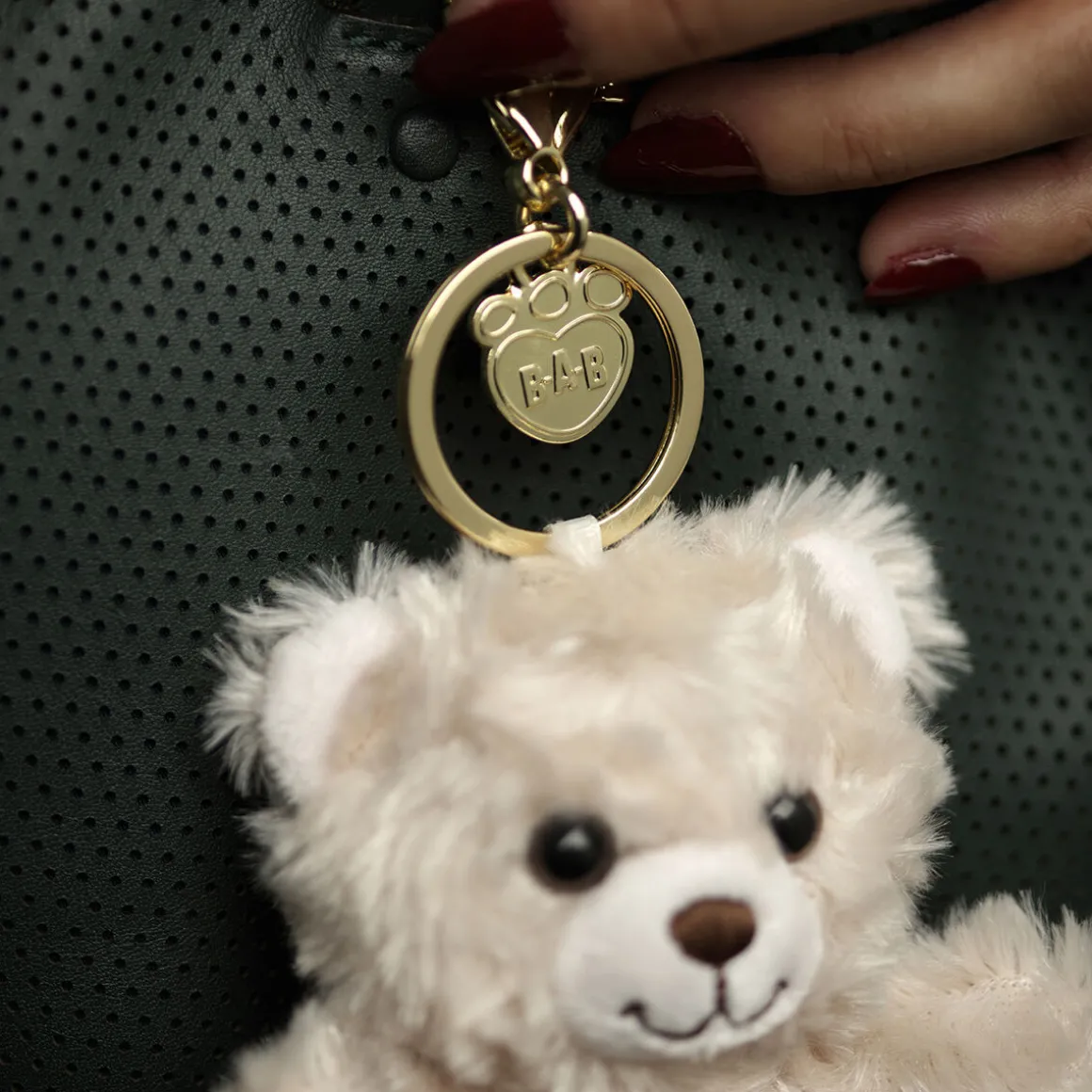Happy Hugs Teddy Bear Bag Charm