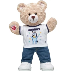 Happy Hugs Teddy Bear Bluey Hooray Gift Set