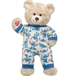 Happy Hugs Teddy Bear Disney Stitch PJs Gift Set