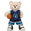 Happy Hugs Teddy Bear Minnesota Timberwolves Basketball Gift Set