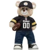 Happy Hugs Teddy Bear Pittsburgh Steelers™ Fan Hat and Football Gift Set