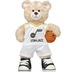 Happy Hugs Teddy Bear Utah Jazz Basketball Gift Set