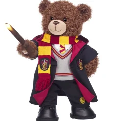 HARRY POTTER™ Teddy Bear GRYFFINDOR™ Gift Set with House Robe, Scarf, HOGWARTS™ Trousers & Wand