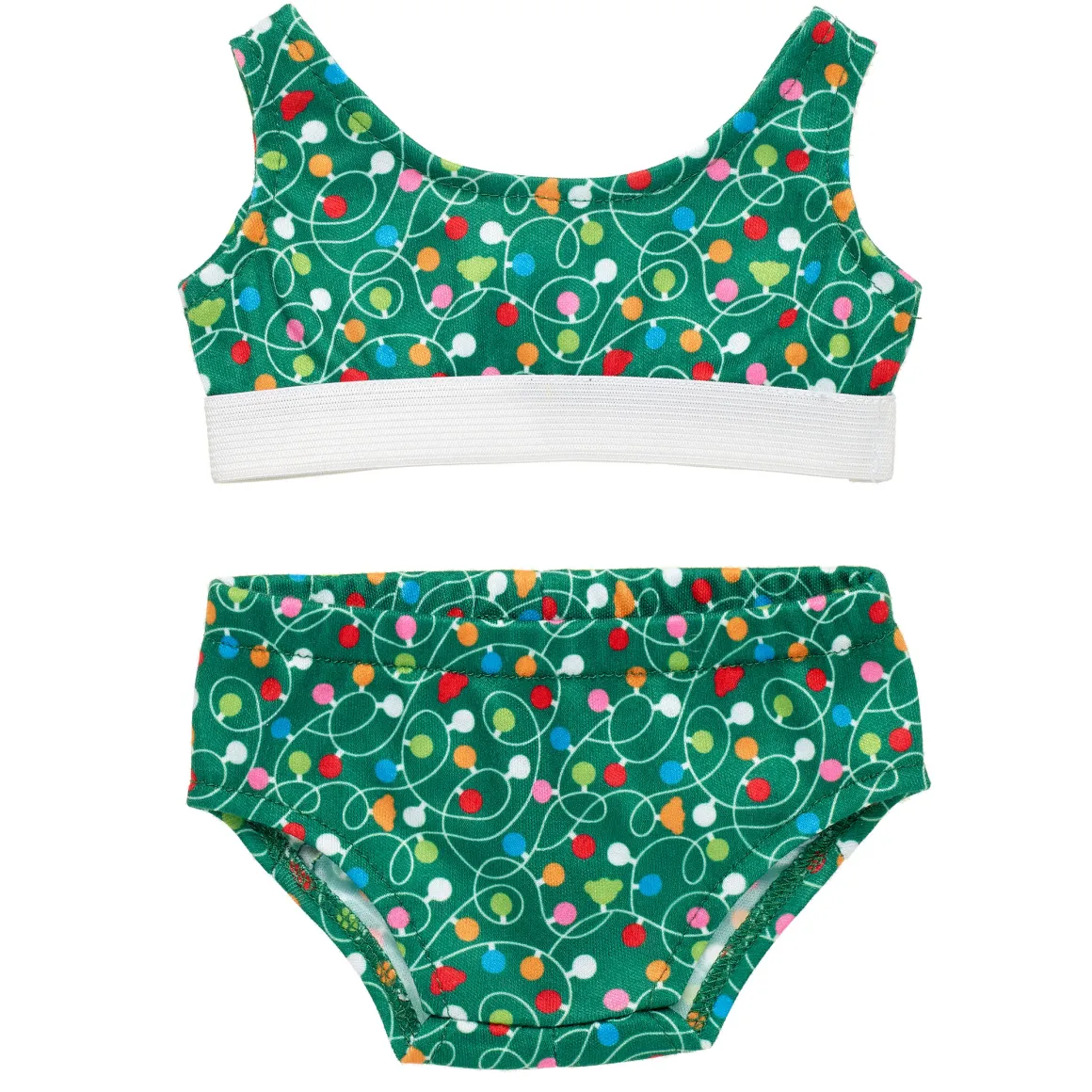 Holiday Lights Bra and Underwear Set