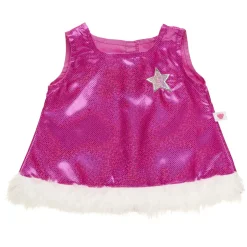 Honey Girls Pink Glitter Dress