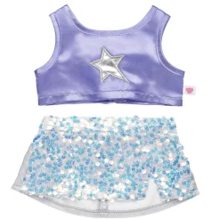 Honey Girls Sequin Skirt Set