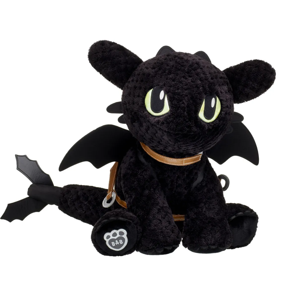 How to Train Your Dragon Toothless Plush with Saddle