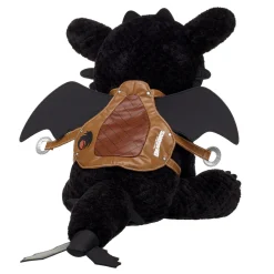 How to Train Your Dragon Toothless Plush with Saddle