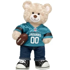 Jacksonville Jaguars Happy Hugs Teddy Bear Football Gift Set