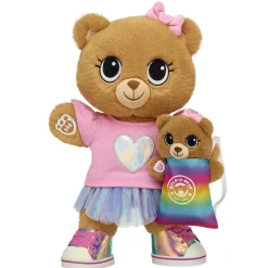 KABU™ Bearnice Plush Teddy Bear Mini Beans® Gift Set with Bear Carrier