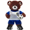 Let's Goal Bear Blue Soccer Uniform Gift Set