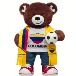 Let's Goal Bear Colombia Soccer Gift Set