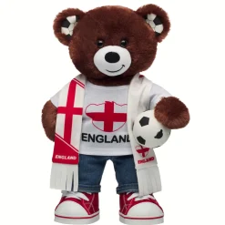 Let's Goal Bear England Soccer Gift Set