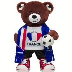 Let's Goal Bear France Soccer Gift Set